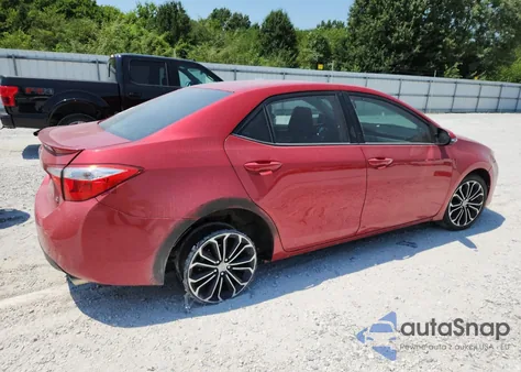 2015 Toyota Corolla L из США, поврежденный, VIN 2T1BURHE7FC376159
